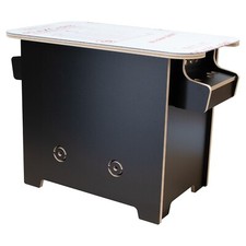 22" Black 2 Player Premium Cocktail Arcade Cabinet Flat Pack Kit