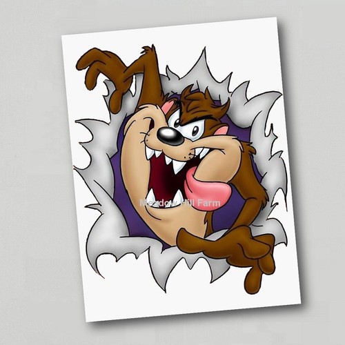 Fridge magnet taz retro - retro,