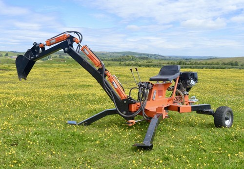 Rock machinery backhoe mini - rock,