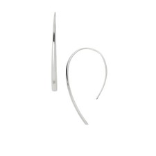 Fossil Bevel Hoop Earrings