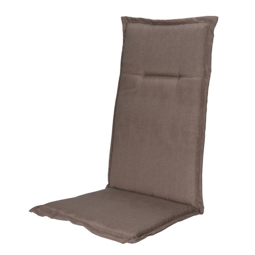 High back chair cushion - high, taupe