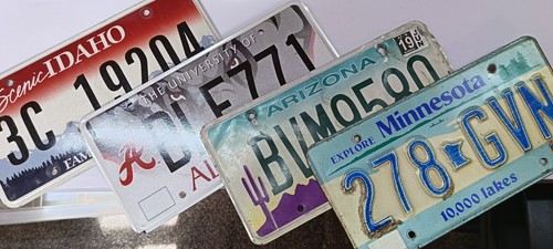 Genuine american licence - 4,
