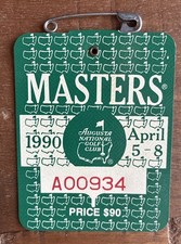 1990 Masters Badge Low # -