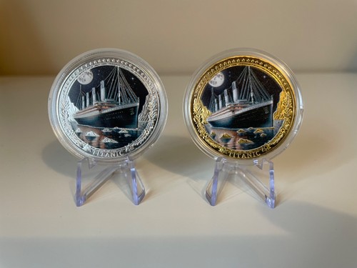 Titanic plated commemorative - titanic,