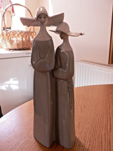 Stunning lladro 4611a nuns - 4611a,