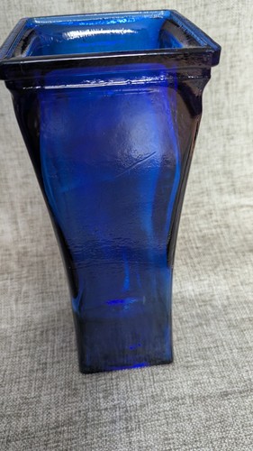 Vintage blue vase cobalt - blue, vase.