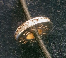 lovelinks 925 silver spacer charm. hallmarked.  good condition 