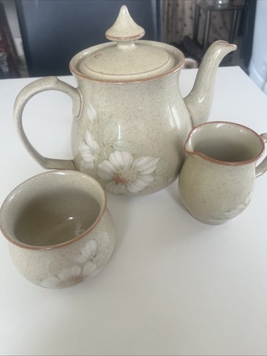 Denby daybreak tea pot - daybreak,