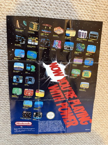 Official nintendo nes poster - nintendo,