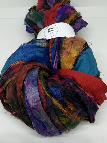 Sari silk ribbon - silk, bold