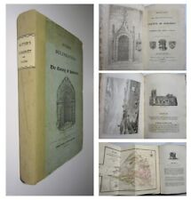 1829 1st DESCRIPTION of SOMERSET its Bone Caves & Geology ILLUSTRATED & Map