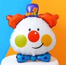 Clown Head Balloon Circus