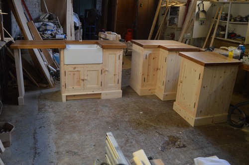 Bespoke handmade pine - bespoke, kitchen