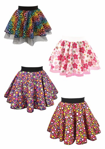 Girls 70s skirt - skirt, fancy