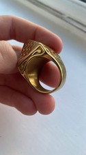 Gold Pyramid Ring for Sale I