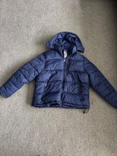 Blue Ralph Lauren puffer coat
