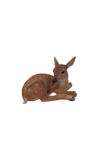 Country artists fawn figurine - artists,