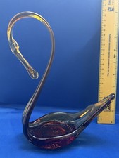 vintage unmarked amber glass