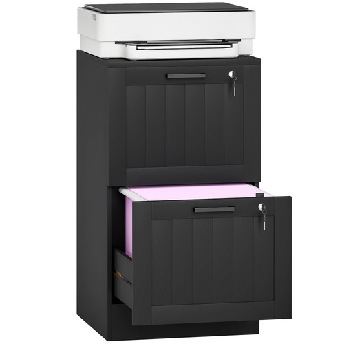 Homcom drawer file cabinet - drawer,