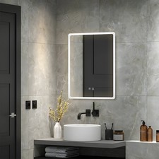 LED Illuminated Bathroom