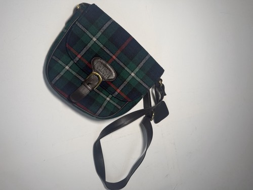 Vintage tartan crossbody - vintage,