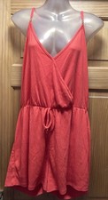 Matalan Orange Play suit Size Medium . Used But Good condition  Poly Cotton.