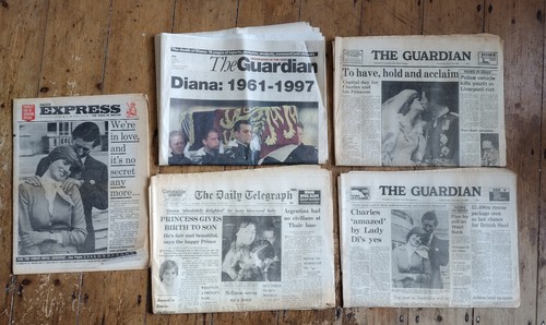 Princess lady diana newspapers - princess,