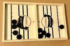 Foosball Winner Board Games. Fast Sling Puck Desktop Game. 35cm x 22cm. In VGC.