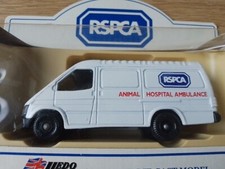 Lledo Ford Transit White Van RSPCA Animal Hospital Ambulance.