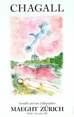 Vintage marc chagall zurich - vintage,