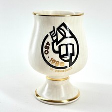 Prinknash pottery white gold - pottery,