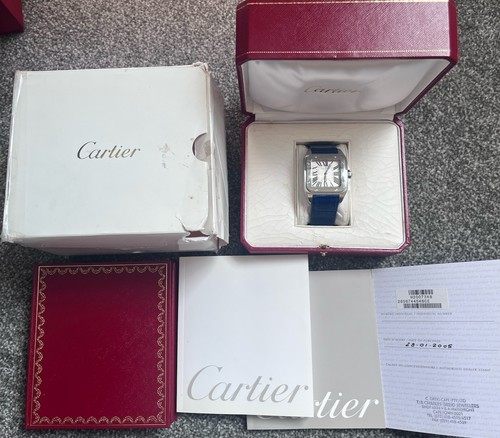 Cartier santos 100 - santos, 38mm