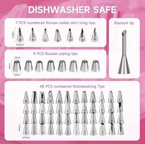 Cake decorating kit 137pcs - decorating,