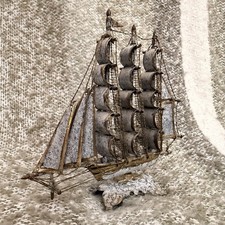 Vintage Mid Century Schooner
