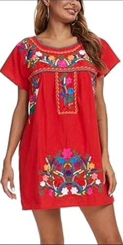 Embroidered floral 100 cotton - floral, 100%