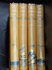 Our Wonderful World Volumes 1-4 - J. A. Hammerton - beautiful set - for charity