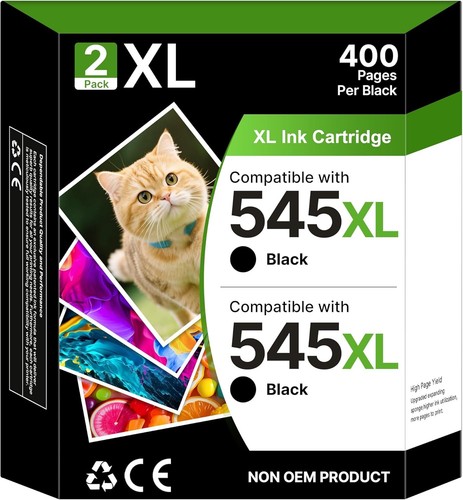 545xl black ink cartridges - black,