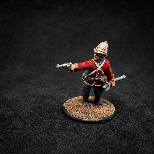 Painted major henry spalding - henry,