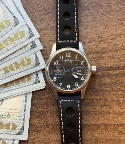 Watch mechanical aviator pilot - aviator,