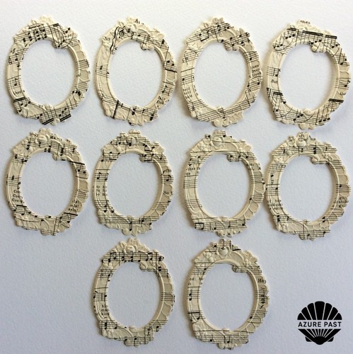 Embossed die cuts - 10,
