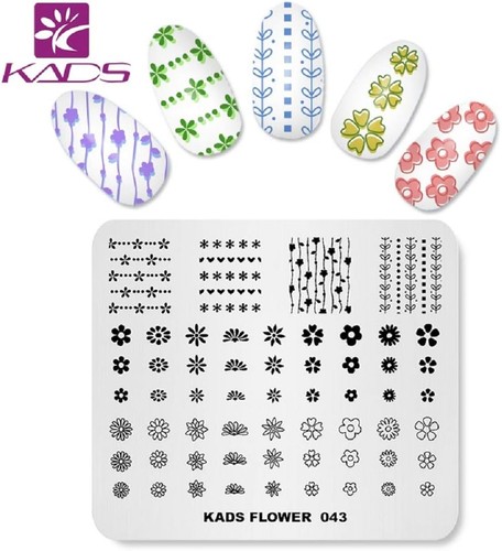 Kads nail art stamping - stamping, plate