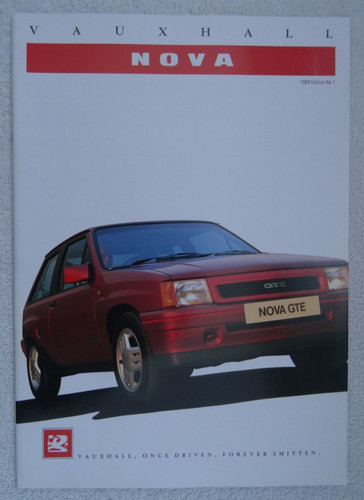 Vauxhall nova brochure - nova,