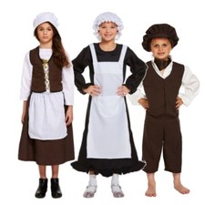 Poor Victorian Girl Boy Maid