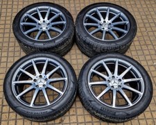 MERCEDES S63 W222 4X 19" GENUINE AMG POLISHED FORGED USED ALLOY WHEELS TYRES
