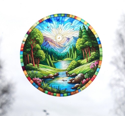 Scenic decorative stained - scenic,