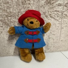 Vintage Paddington Bear Toy | M&S Collectibles Plushie Marks and Spencer's Retro