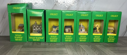 Full set tetley tea - 7, folk