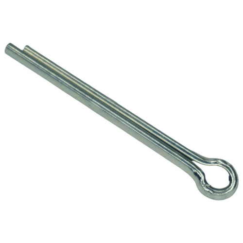 Split pin fits front - split, hub