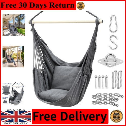 Portable gray swing - swing, chair