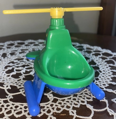 Weeble helicopter vintage - vintage, toy